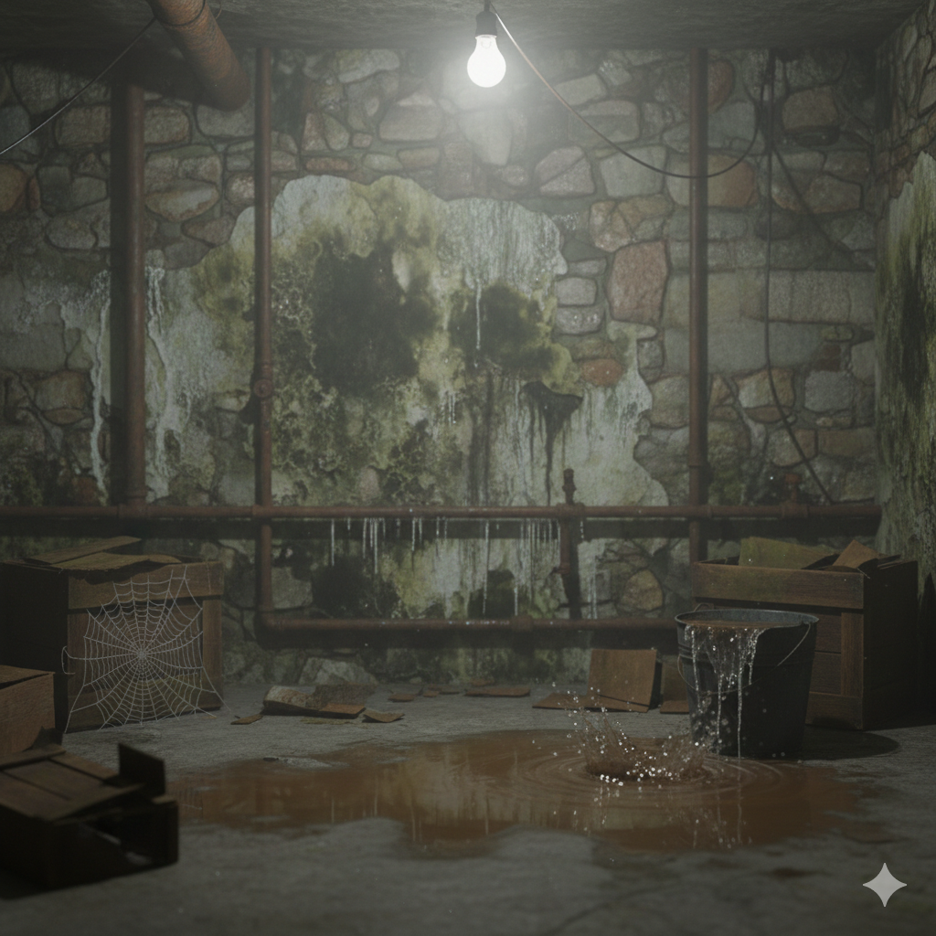 What is dampness in buildings?